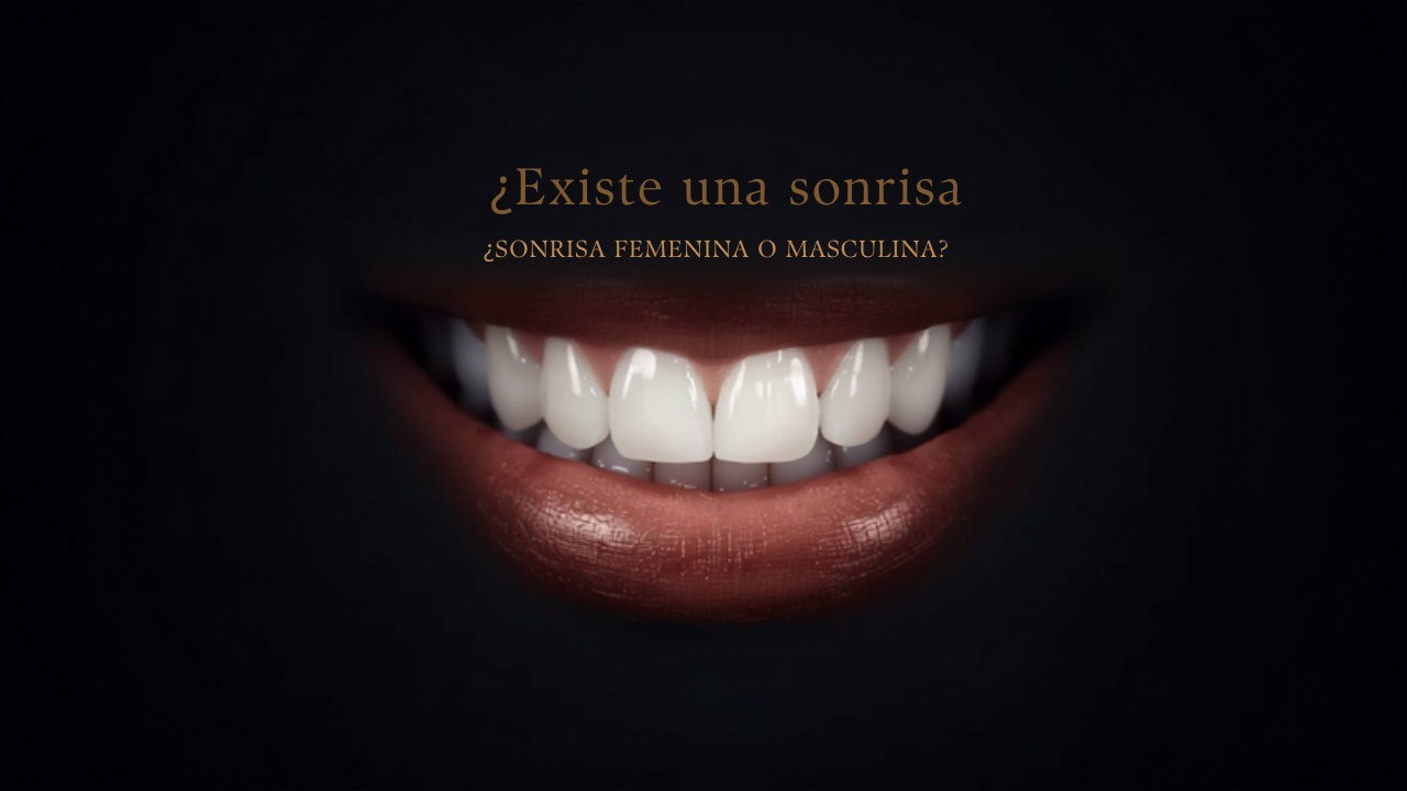 ¿Existe una sonrisa femenina y una masculina?